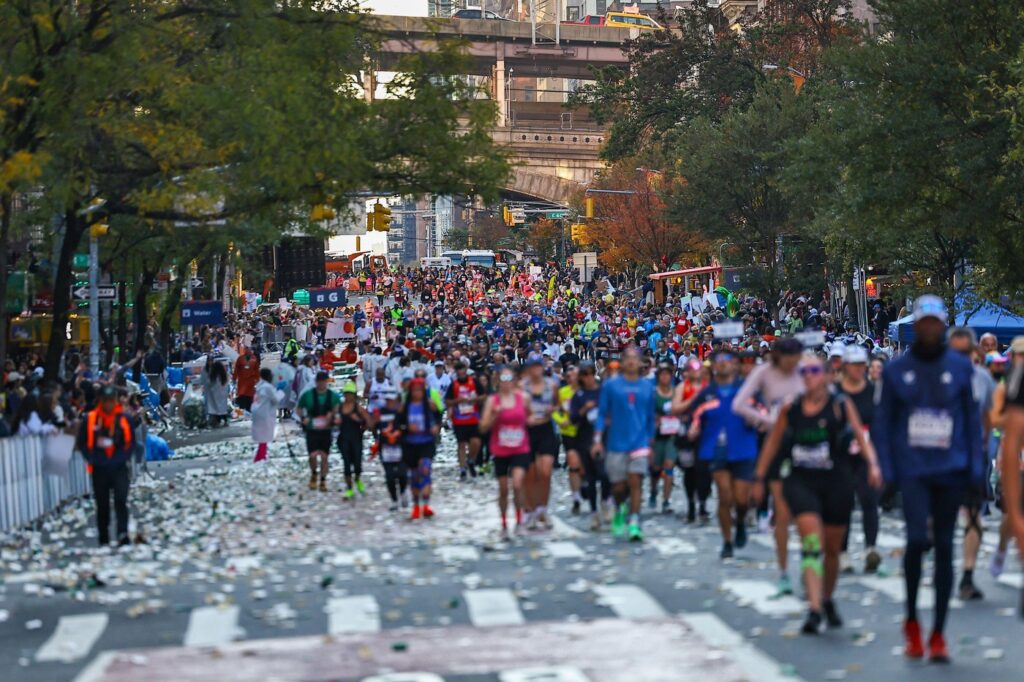 maraton, New York