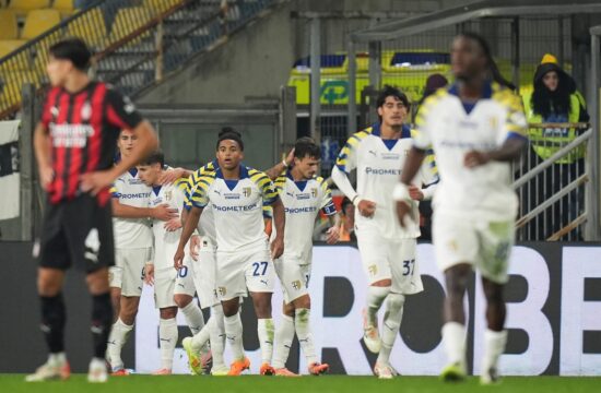 Parma po zaostanku do točke proti Milanu