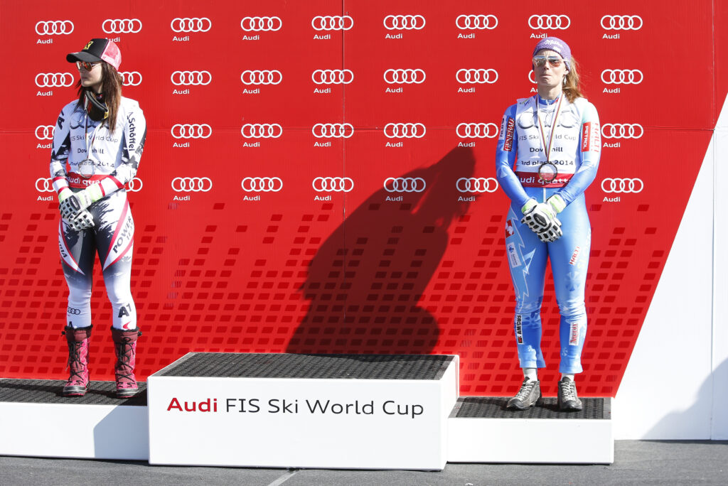 Anna Veith, Tina Maze