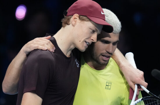 Sinnerju poslastica za zaključek ATP sezone (VIDEO)