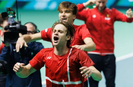 Belgija prvi polfinalist Davisovega pokala