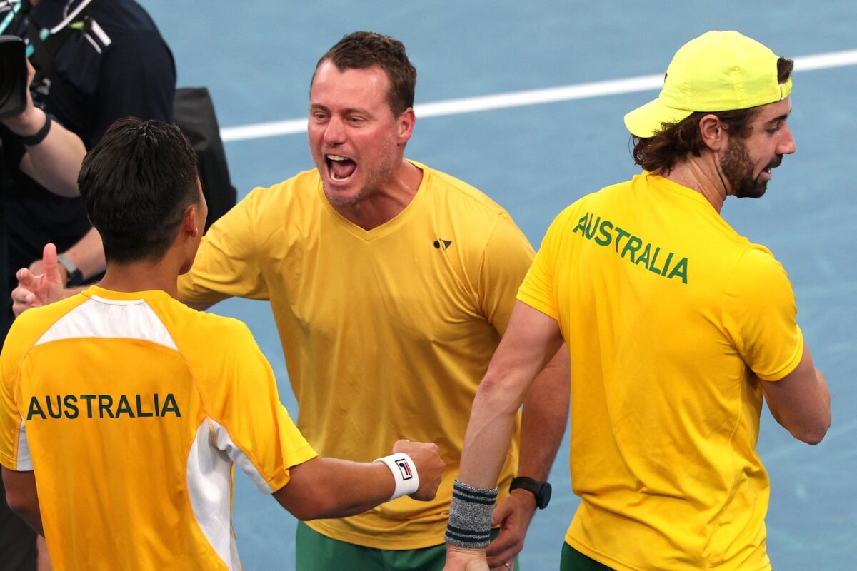 Oče in sin Hewitt skupaj na turnirju v Sydneyju