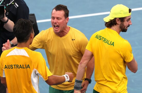 Oče in sin Hewitt skupaj na turnirju v Sydneyju