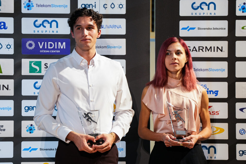 Matic Ian Guček in Klara Lukan