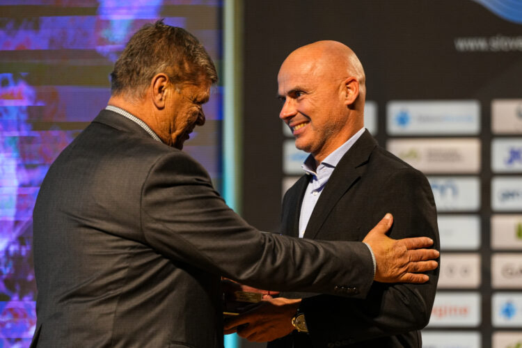 Dušan Papež in Andrej Bergant.