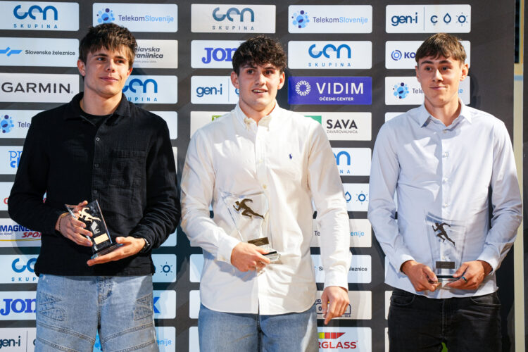 Benjamin Lakošeljac, Andraž Rajher in Žan Ogrinc