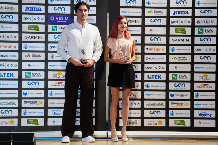 Matic Ian Guček in Klara Lukan