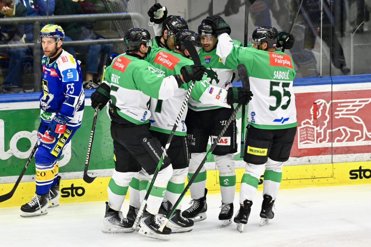 Ljubljančani po sladki zmagi v Beljaku spet na vrhu