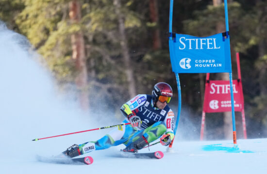 Žan Kranjec v finalu napada zmago