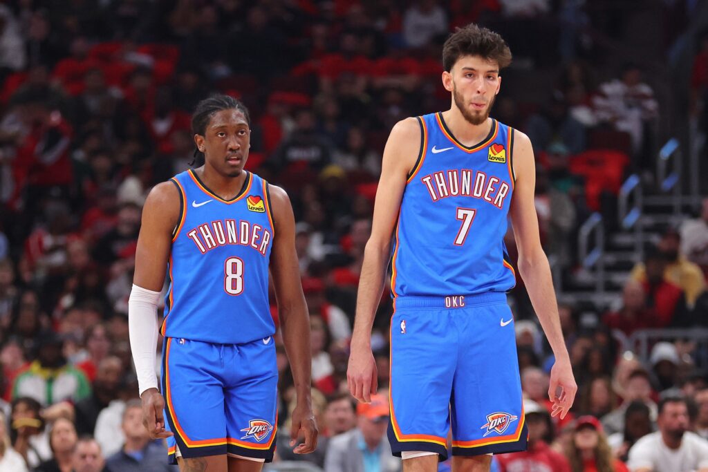 Jalen Williams in Chet Holmgren.