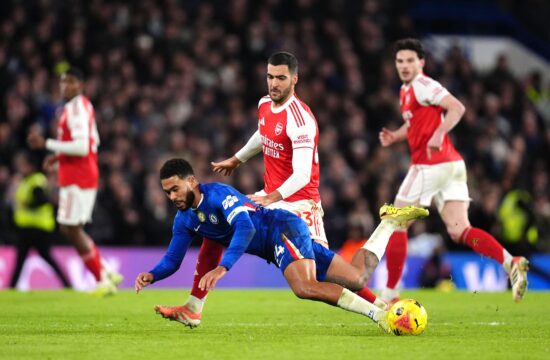 Arsenal z igralcem več ni mogel prebiti Chelseaja (VIDEO)