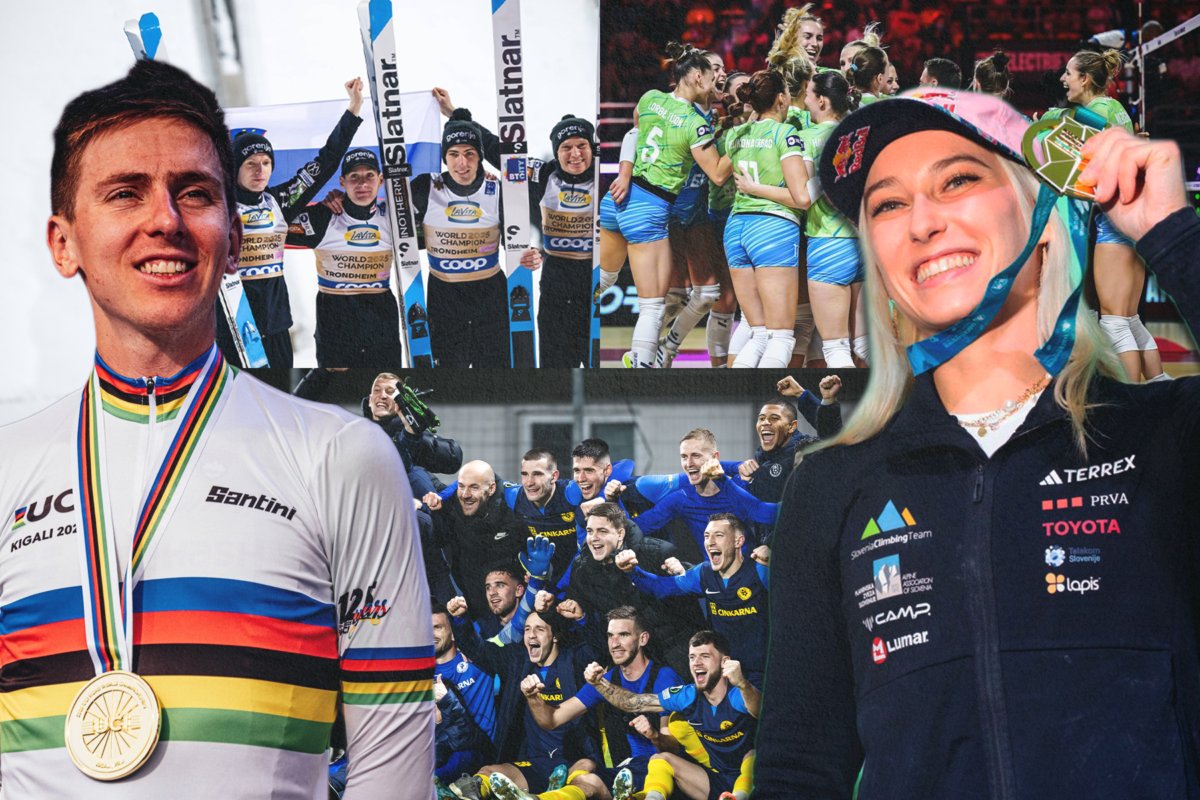 Športnik leta 2025: veliko sprememb, a ne pri vrhu