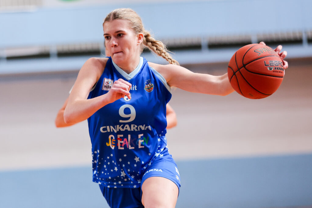 1.SKL League 2025/2026 basketball match between Jezica and Cinkarna Celje in Ljubljana