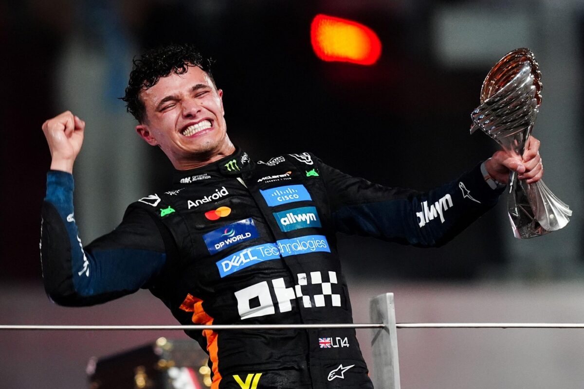 Lando Norris končal eno obdobje. In napovedal novo?
