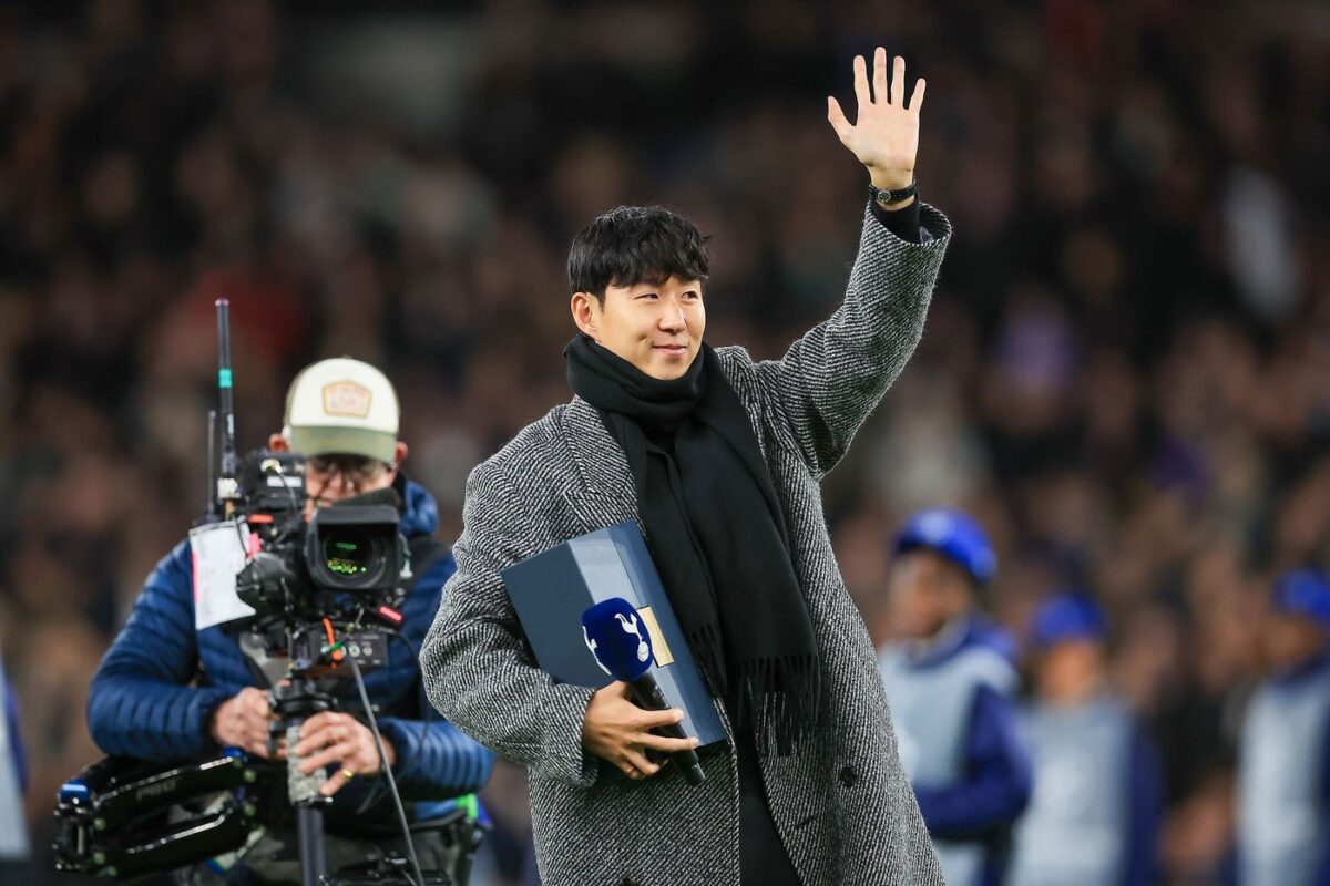 Čustveni Son nagovoril navijače: Upam, da me ne boste pozabili