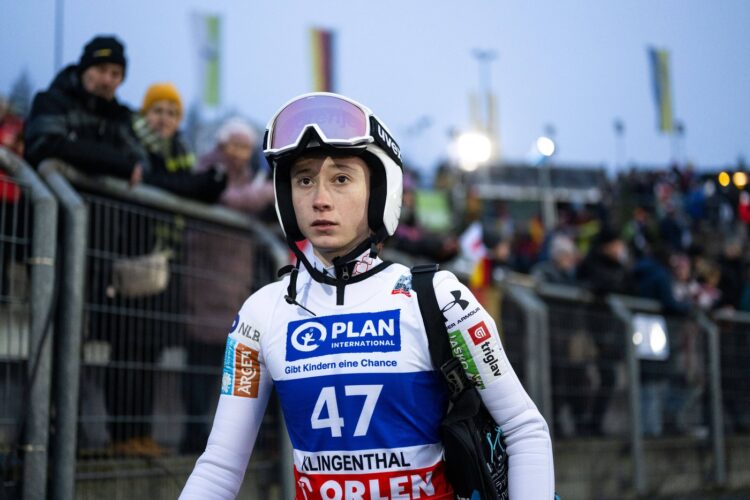 Nika Prevc za las ob zmago