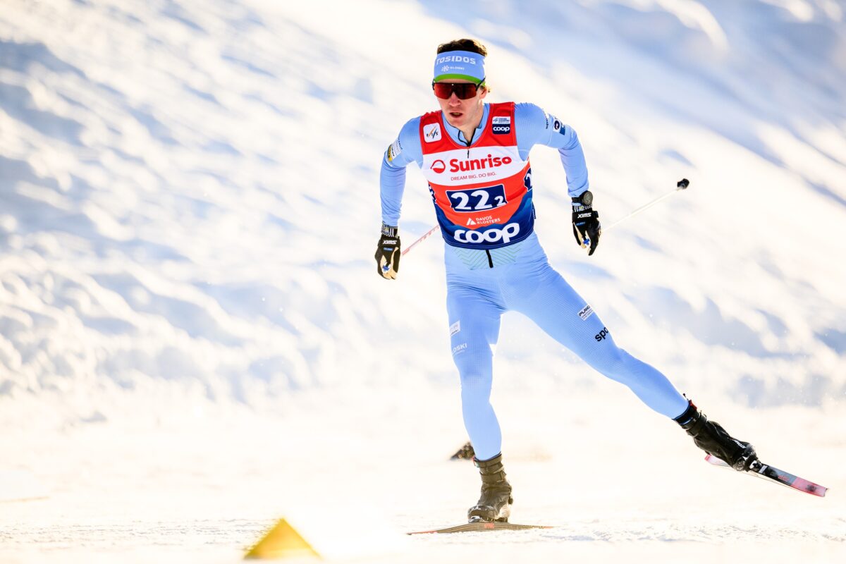 Nejc Štern in Vili Črv 12. na ekipnem sprintu v Davosu