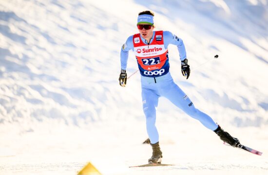 Nejc Štern in Vili Črv 12. na ekipnem sprintu v Davosu