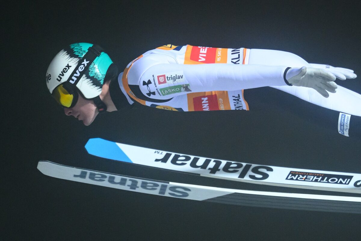 Domen Prevc po poker zmag