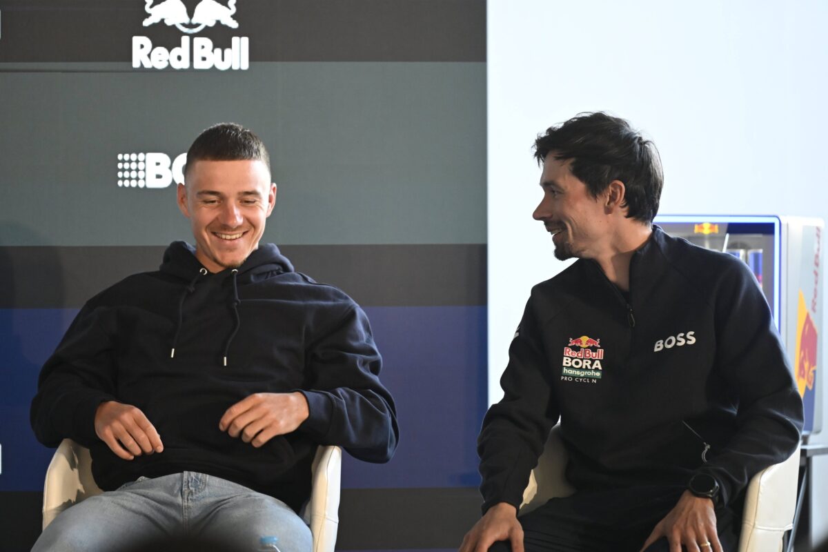 Evenepoel: Bil sem kar malo živčen, ker je Primož sedel poleg nas