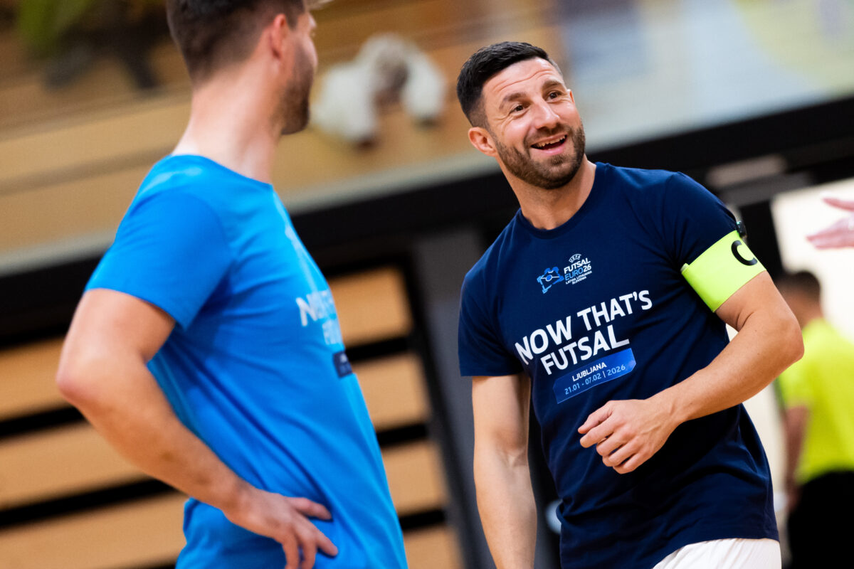 Tekma zvezd v Trzinu kot uvod v evropsko prvenstvo v futsalu