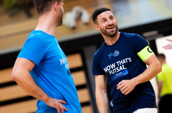 Futsal Game of Stars in Trzin, Slovenia