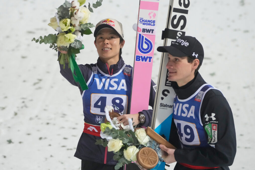 Rjoju Kobajaši, Domen Prevc