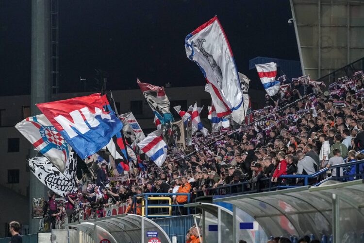 SuperSport HNL 2025/2026 - 12. Spieltag, 02.11.2025 - NK Slaven Belupo vs. HNK Hajduk Split - Gradski stadion Ivan Kusek