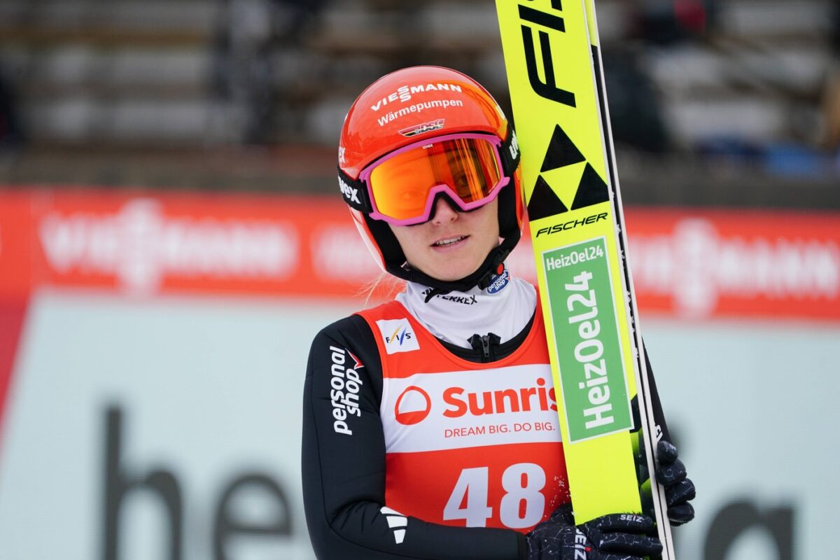 Nemška skakalka šokirala javnost