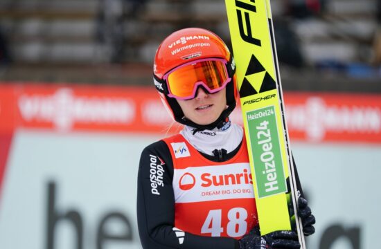 Nemška skakalka šokirala javnost