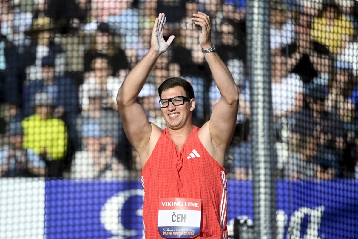 Kristjan Čeh v sami špici celotne svetovne atletike