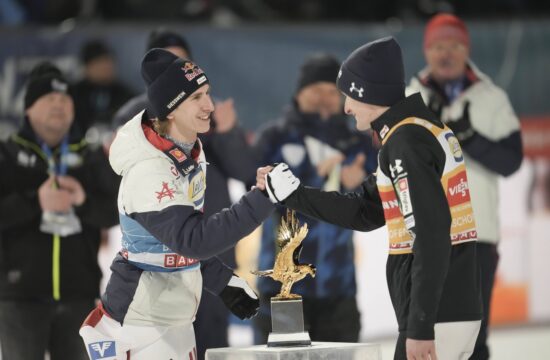 Prevc mu je ukradel rekord, a Avstrijec se mu je priklonil