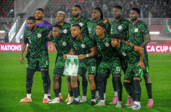 FES, MOROCCO - JANUARY 5: Stanley Nwabali, Victor Osimhen, Semi Ajayi, Calvin Bassey, Akor Adams, Wilfred Ndidi. Frank O