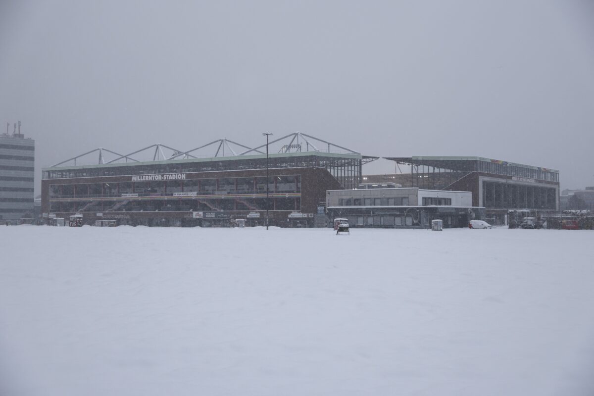 Zaradi snega brez bundesligaške tekme