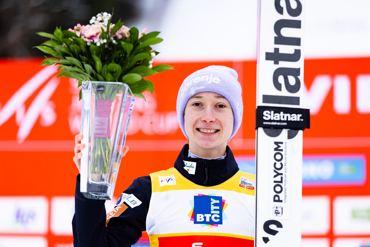 Nika Prevc po jubileju: To je hecen občutek