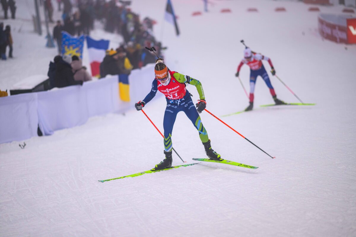 Slovenske biatlonke sedme v Oberhofu