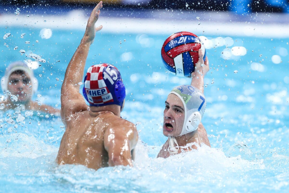 Slovenski vaterpolisti visoko izgubili proti Hrvatom