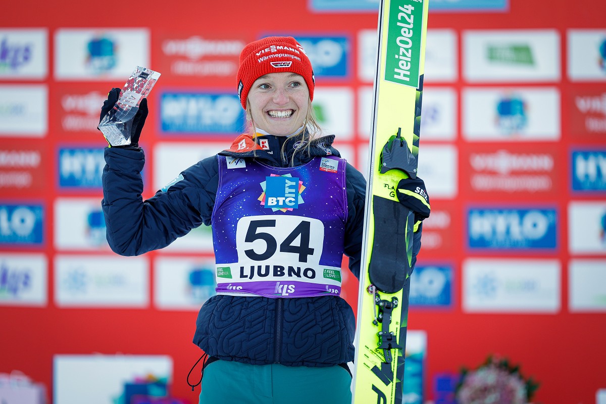Tekmica Nike Prevc na Ljubnem razkrila načrte za prihodnost