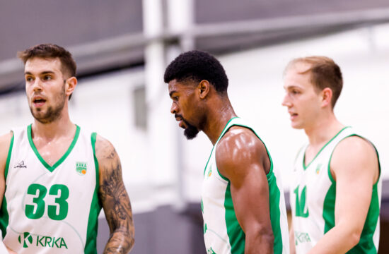 OTP Bank League 2025/2026 basketball match between Krka and Perspektiva Ilirija