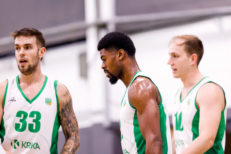 OTP Bank League 2025/2026 basketball match between Krka and Perspektiva Ilirija