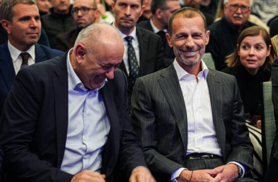 Aleksander Čeferin in Radenko Mijatović