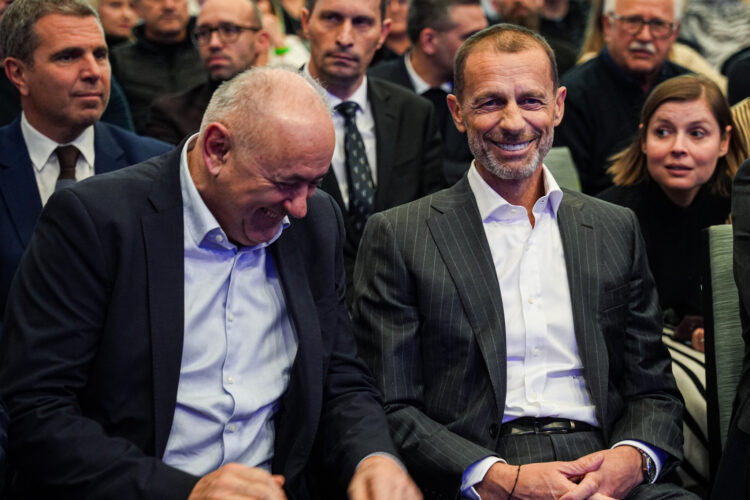 Aleksander Čeferin in Radenko Mijatović