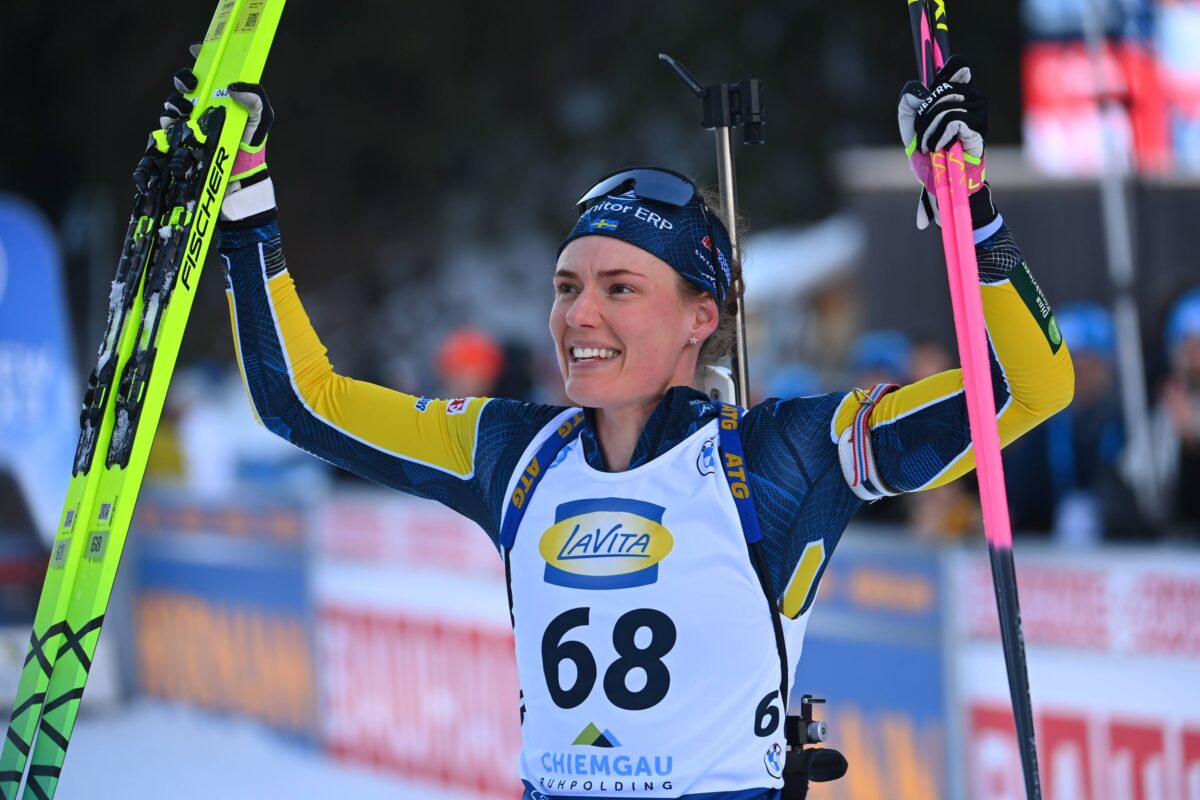 Hanni Öberg sprint v Ruhpoldingu, Lampič ostala brez zasledovanja