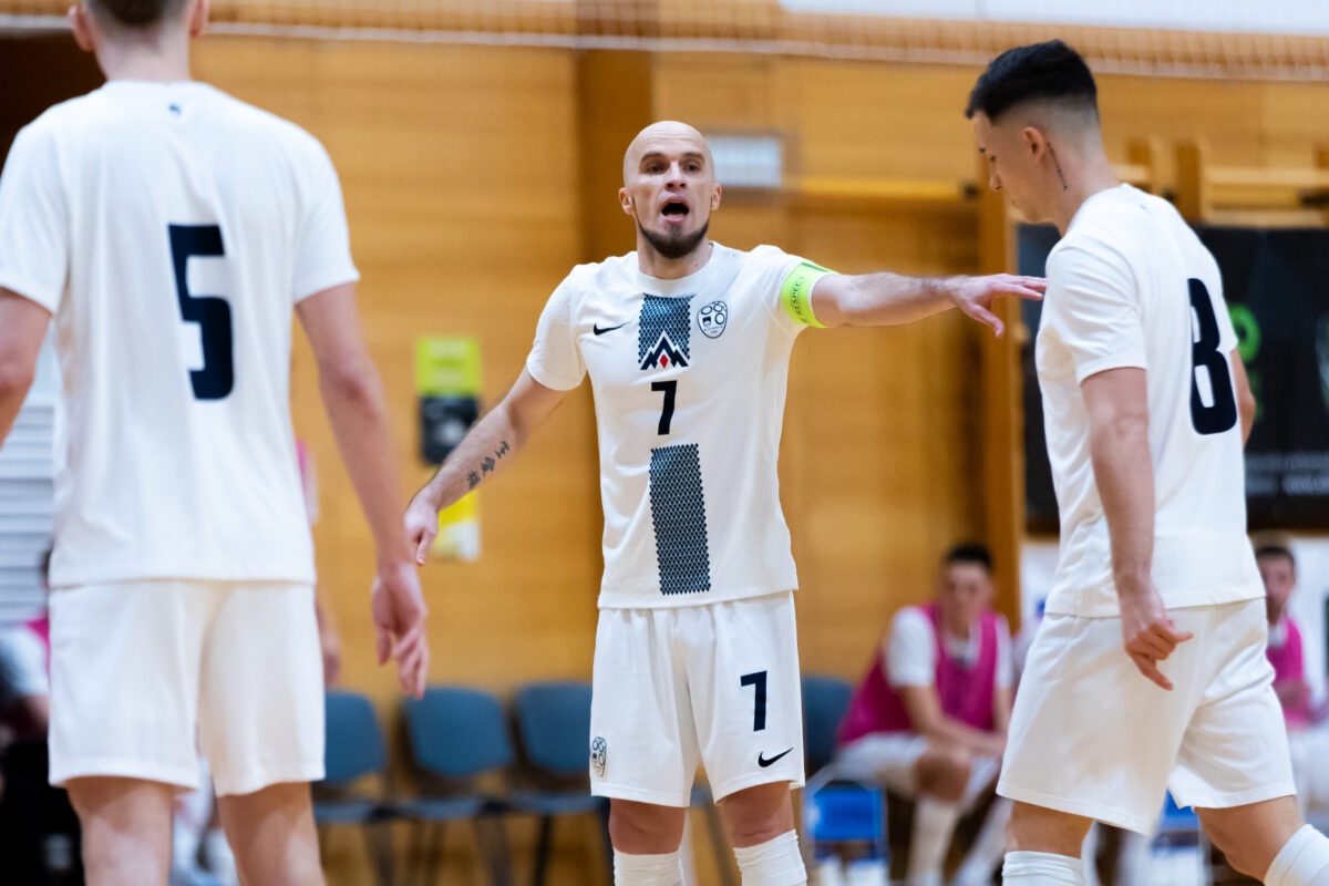 Slovenska futsalska vrsta na generalki za EP izgubila proti Ukrajini
