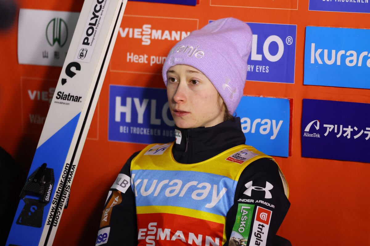 Nika Prevc danes vrača udarec Japonki