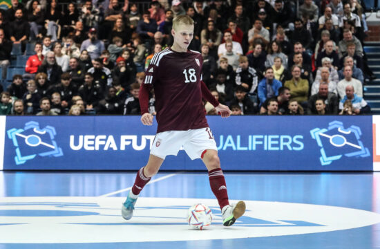 Latvijci na fustalskem EP presenetili Gruzijce