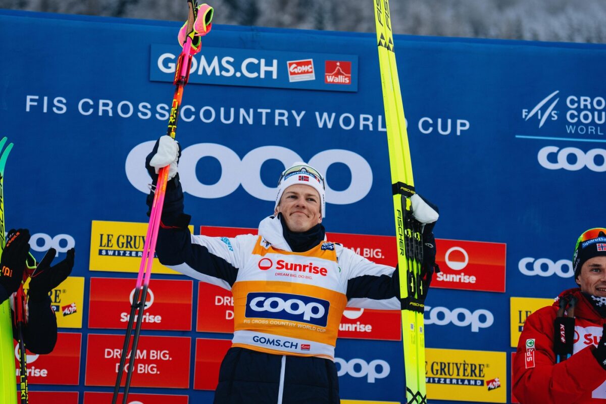 Norvežan in Finka do zmag v Švici, Slovenec 54.