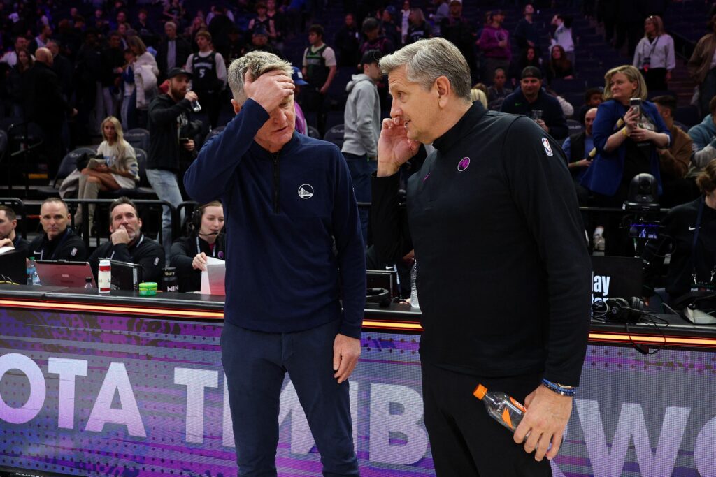 Steve Kerr in Chris FInch