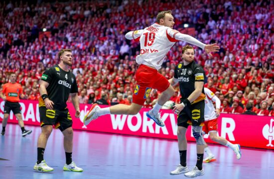 26.01.2026, Handball EM Männer, Deutschland - Dänemark