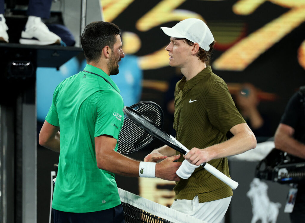 Novak Đoković, Jannik Sinner
